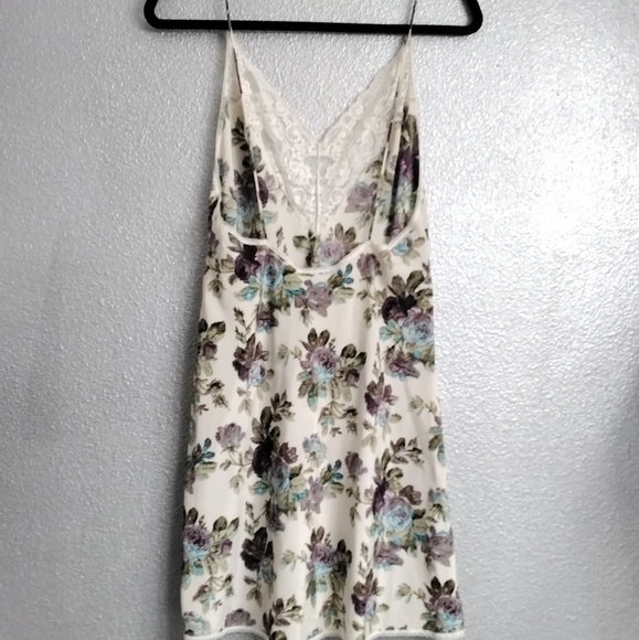 Val Mode Vintage 80's Floral Chemise /Nightie   Size OS - Picture 6 of 7